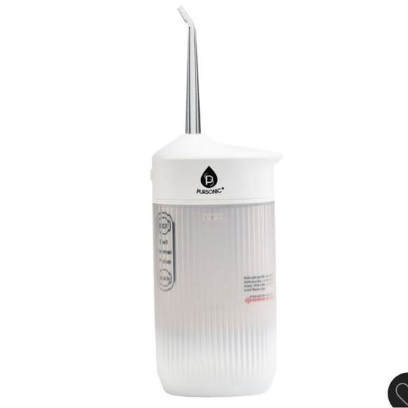 Pursonic Portable USB Rechargeable Collapsible Water Flosser in White. NIB! - Picture 3 of 13